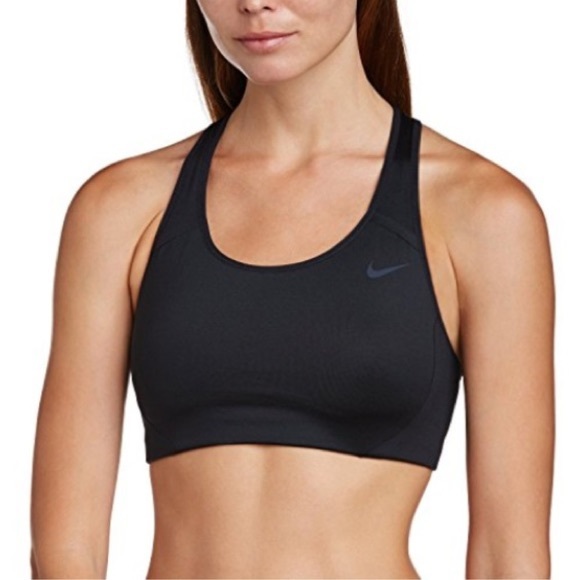 Nike Other - ❤️Nike Black Dri Fit Mesh Back Sports Bra